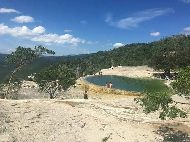 オアハカのHierva de Aguaは、山の上の天然プール！【メキシコ・オアハカ】