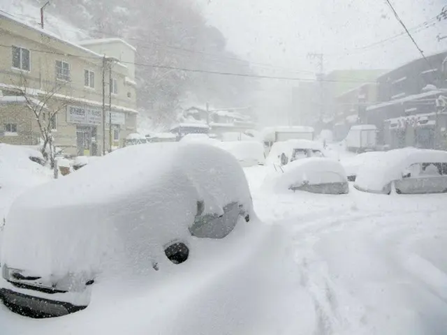 26日、寒波により各地で大雪…ソウル最大7cm積雪＝韓国（画像提供:wowkorea）
