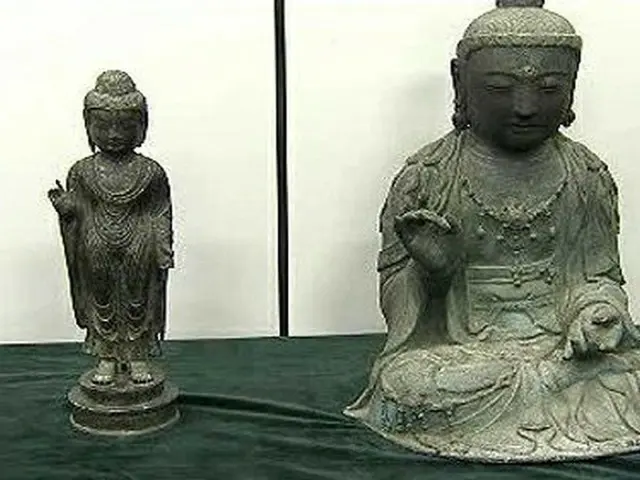 <W解説>長い対立を経て、13年ぶりに韓国から対馬に戻る観世音菩薩坐像＝10日に引き渡し予定