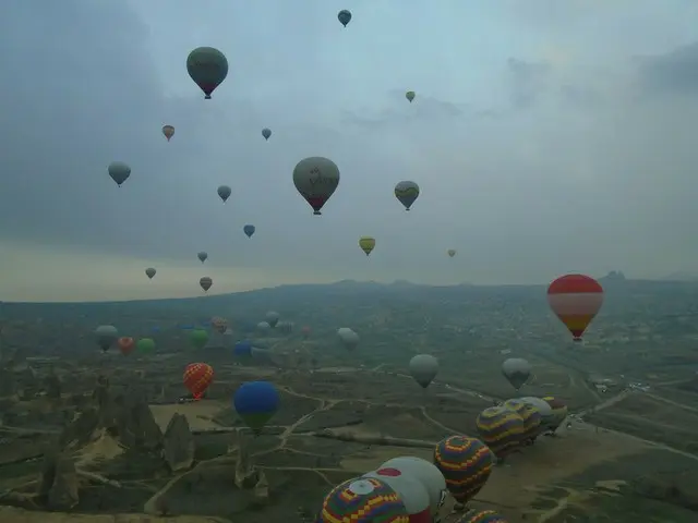 上空からの朝日は格別【トルコ】