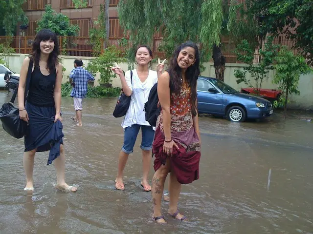 雨期とインド人【インド】