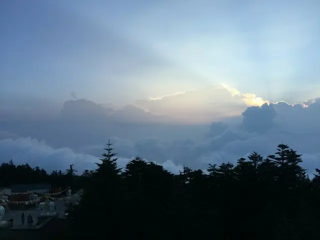 峨眉山(峨嵋山)の朝日　-part2-【中国】