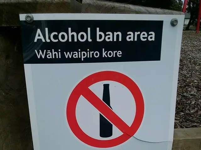 アルコール禁止地域の標識がいたるところにある！【ニュージーランド】