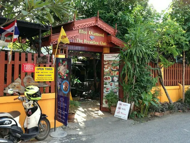 チェンマイで、タイ料理に疲れたらここ!オーガニックレストラン、ブルーダイヤモンド【タイ】
