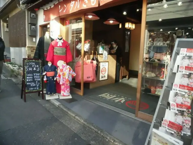 GoToトラベル京都・大阪旅行　京都の街を着物で歩く。