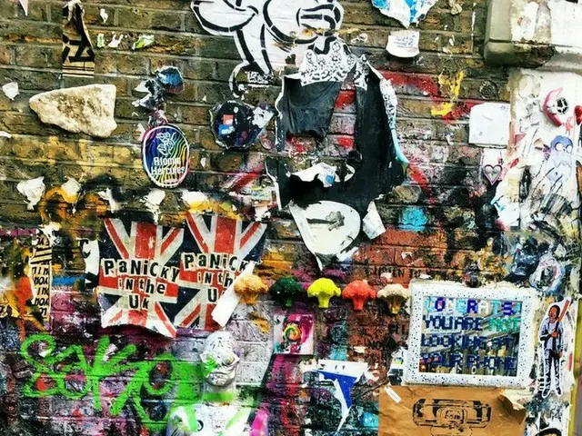 ストリートアートが多いロンドンの新興エリア【イギリス】