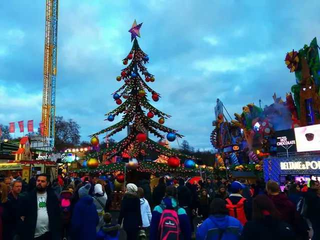 突然現れる移動式遊園地！クリスマス編【イギリス】