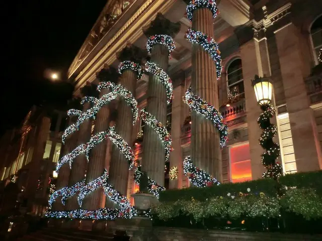 クリスマスの夜の街並みは見ておきたい【イギリス】