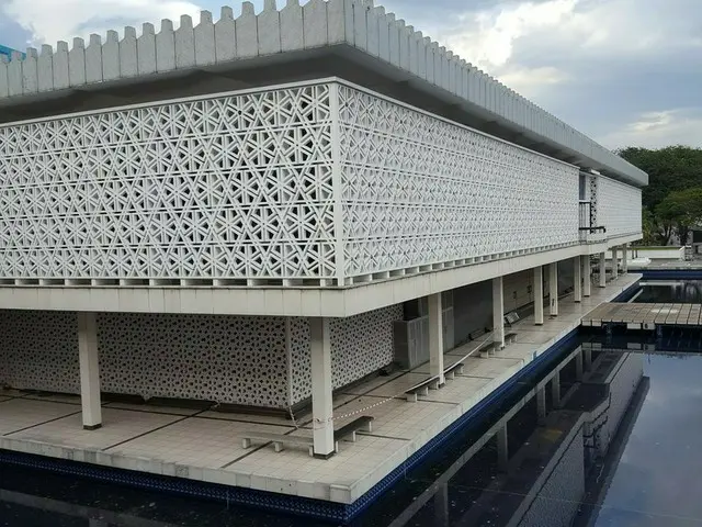クアラルンプールの国立モスク【マレーシア】