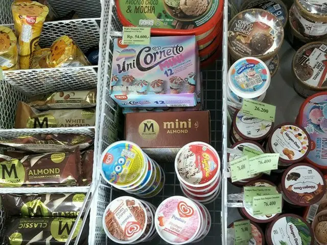 暑いバリ島のおやつにアイスクリームはいかが【インドネシア】