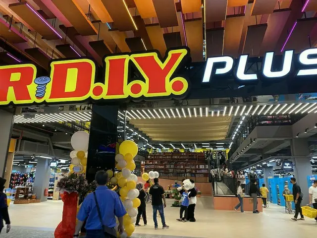 最先端ホームセンターMr.DIY Plusの様子【マレーシア】