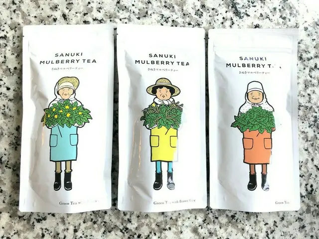 おばちゃんのパッケージが可愛いノンカフェインの「さぬきマルベリーティー」【編集部ブログ】
