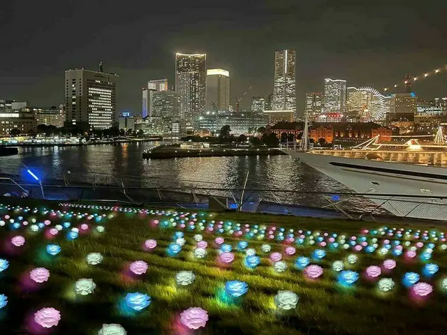 みなとみらいの夜景と共演「横浜港フォトジェニックイルミネーション2022」開催