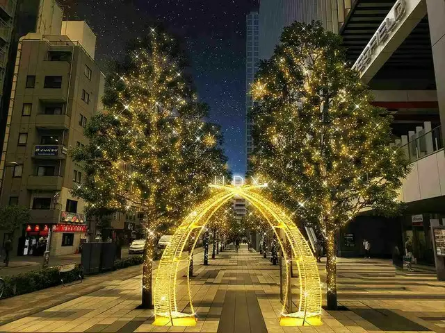 秋葉原の街を彩る「UDX Illumination 2022」開催！6.3mのシンボルツリーも登場