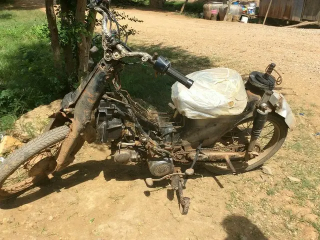 まだまだ走れるよ。バイクの生命力がスゴイ！【カンボジア】