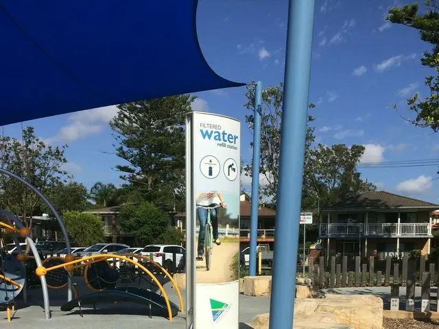 お水のスタンドとBBQグリル【オーストラリア】