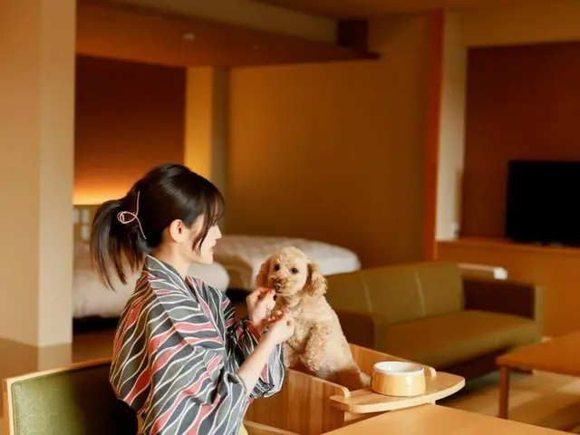 愛犬と一緒に宿泊！大阪市内の温泉旅館「不死王閣」に小型犬と泊まれる客室とドッグランが新設