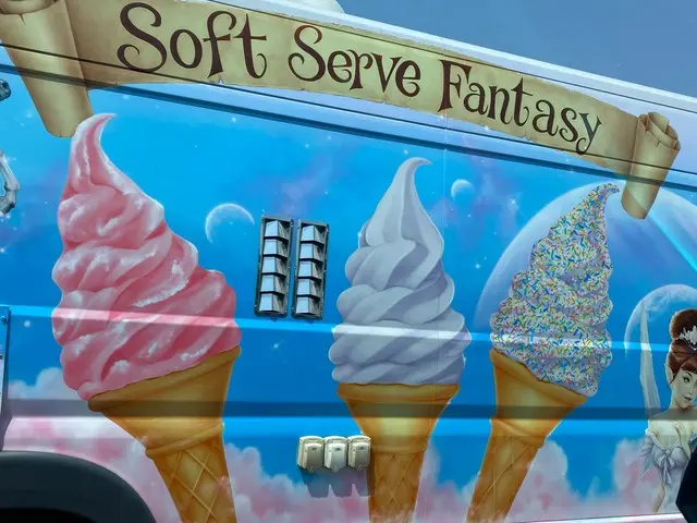 ワゴンでアイスクリーム販売【オーストラリア】