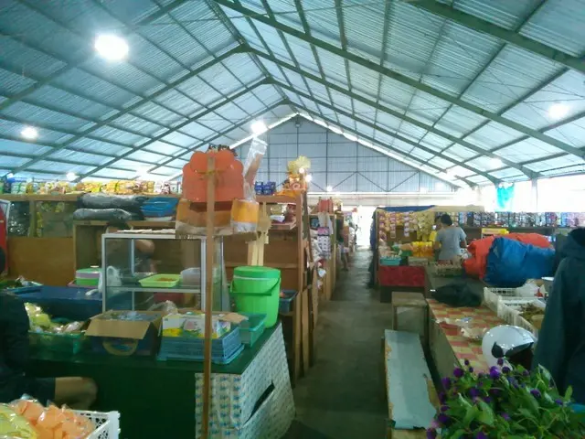 バリ島農村部の市場は朝が早い【インドネシア】