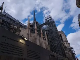 イースター中のパリ ノートルダム大聖堂【フランス】