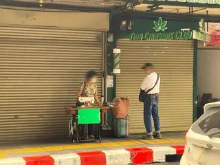 服のお直しが安くて早い路上のミシン屋さん【タイ】