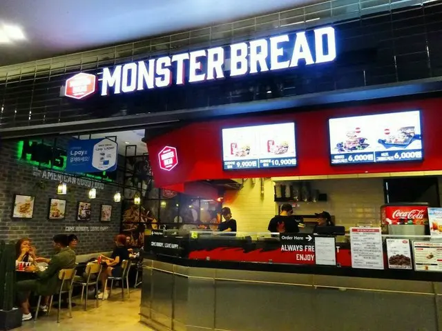 韓国のグリルサンドイッチ店「Monster Bread」【韓国】