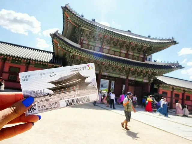 韓国の観光名所「景福宮」へ【韓国】