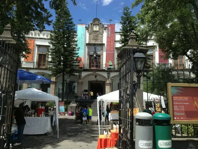 サンアンヘルで行われる土曜バザール【メキシコ】