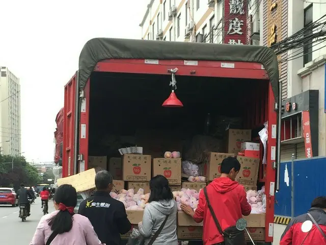 果物の大量買い！！【中国】