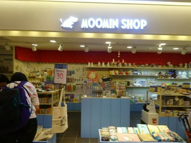 ロッテ百貨店にあったムーミンショップ【韓国】