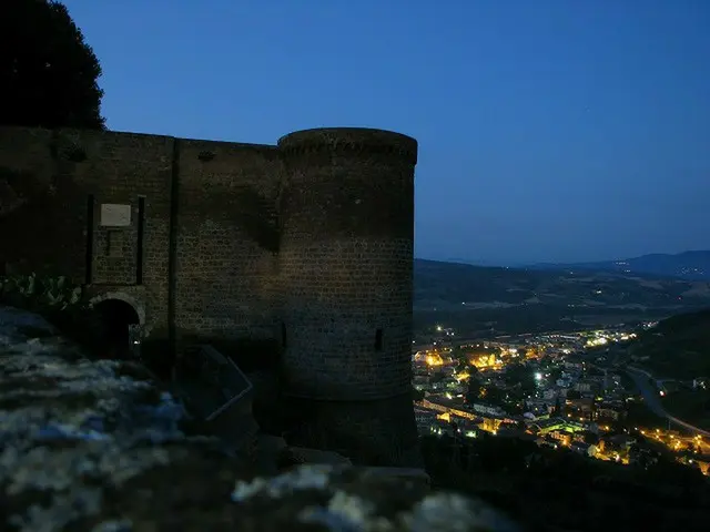 夜のオルヴィエート【イタリア】