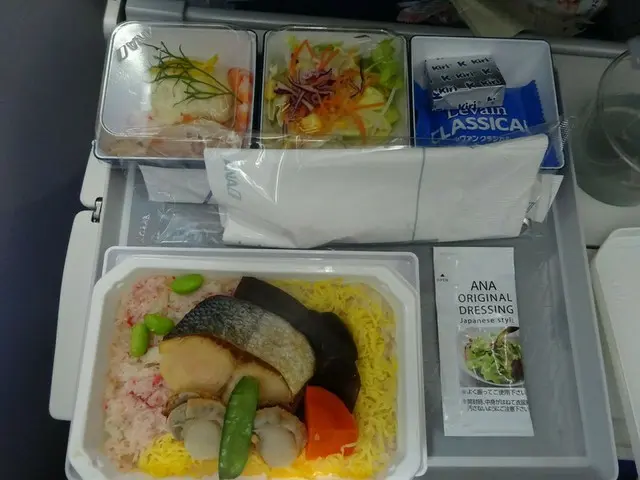 羽田空港から香港国際空港までの機内食【香港】