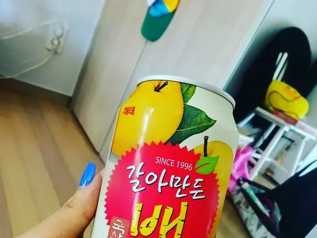 韓国で定番の梨ジュース【韓国】
