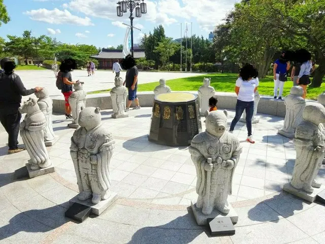 国立民俗博物館で見つけた十二支の像【韓国】