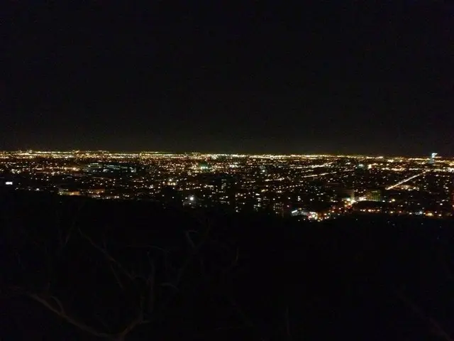 モン・ロワイヤルの綺麗な夜景【カナダ】