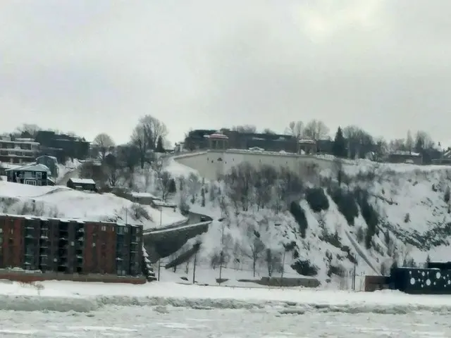 氷上カヌーに遭遇！【カナダ・ケベック】