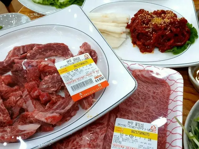 韓国でお肉を購入　日本と違う価格と売り方【韓国】